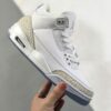 New Collection Fashion Shoes AJ 3 Retro Pure White 136064-111 AJ3049
