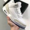 New Collection Fashion Shoes AJ 3 Retro Pure White 136064-111 AJ3049