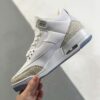 New Collection Fashion Shoes AJ 3 Retro Pure White 136064-111 AJ3049
