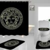 Versace Shower Curtains And Versace Rug Set 038 Versace Shower Curtains And Versace Rug Set 038