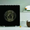 Black Versace Luxury Bathroom Shower Curtain Set 006 Black Versace Luxury Bathroom Shower Curtain Set 006