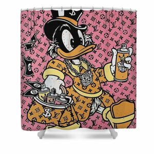 Mickey Mouse Louis Vuitton Shower Curtain 069