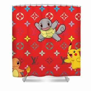 Louis Vuitton Shower Curtain Pokï¿½mon 051