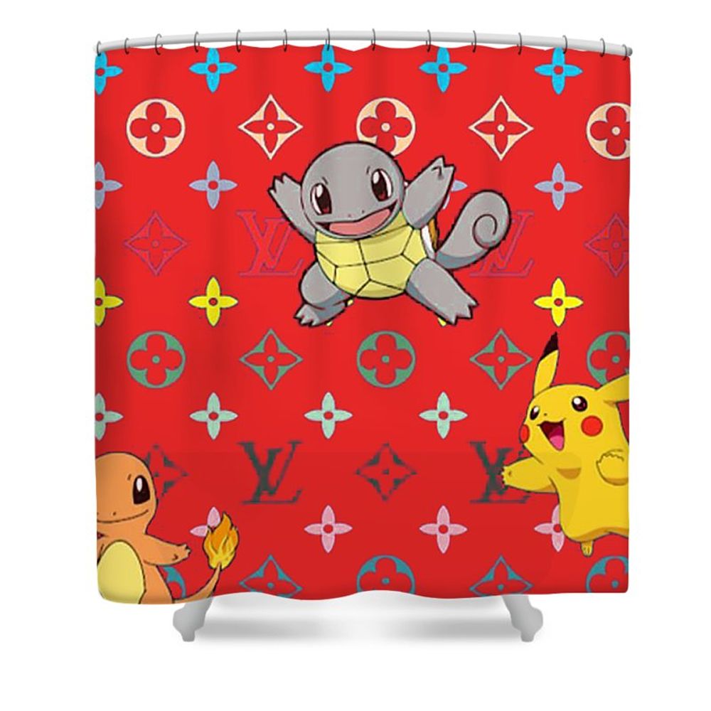 Louis Vuitton Shower Curtain Pok�mon 051 Louis Vuitton Shower Curtain Pok�mon 051