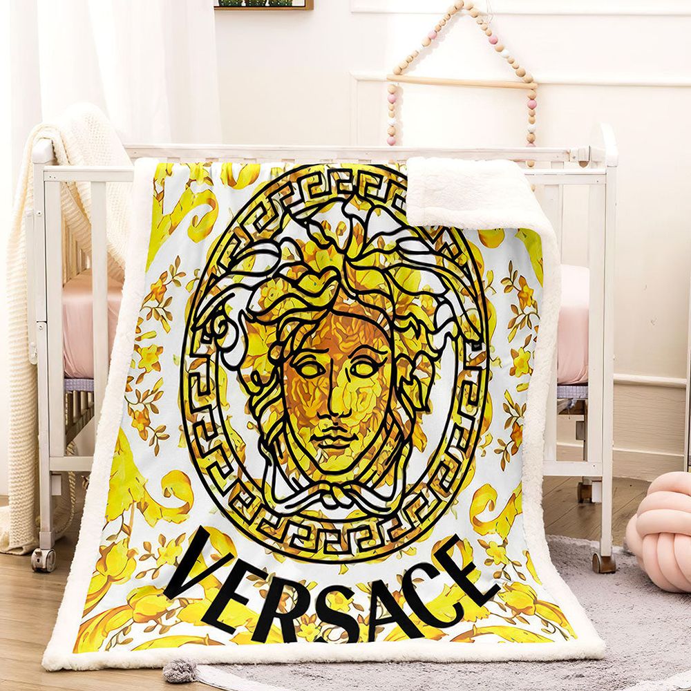 Yellow Versace Blanket 048 Yellow Versace Blanket 048