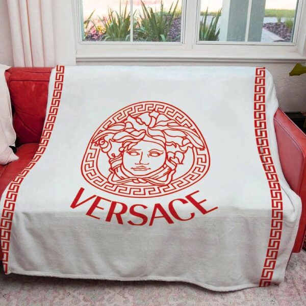 Red Versace Blanket 038