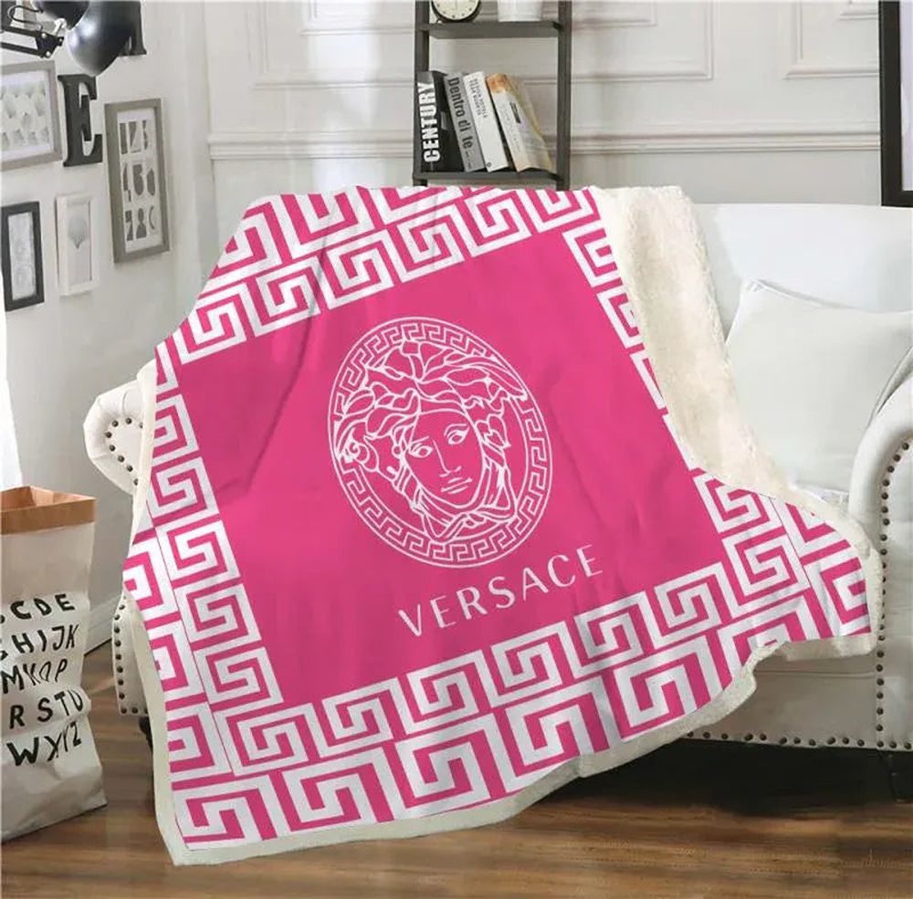 Pink Versace Blanket 037 Pink Versace Blanket 037