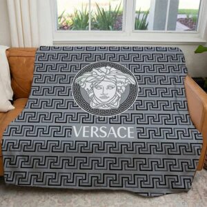Gray Versace Blanket 026