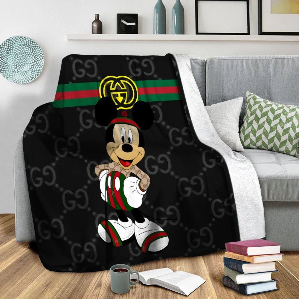Mickey mouse Gucci Blanket 023 Mickey mouse Gucci Blanket 023