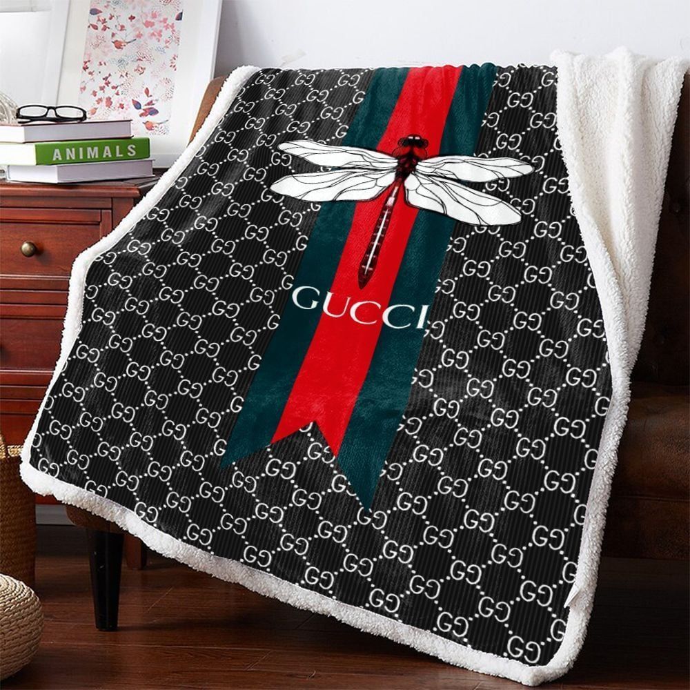 Butterfly Gucci Blanket 014 Butterfly Gucci Blanket 014