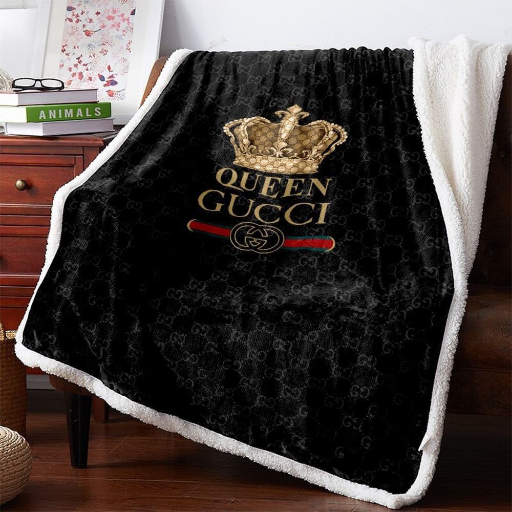 Black Queen Gucci Blanket 009 Black Queen Gucci Blanket 009