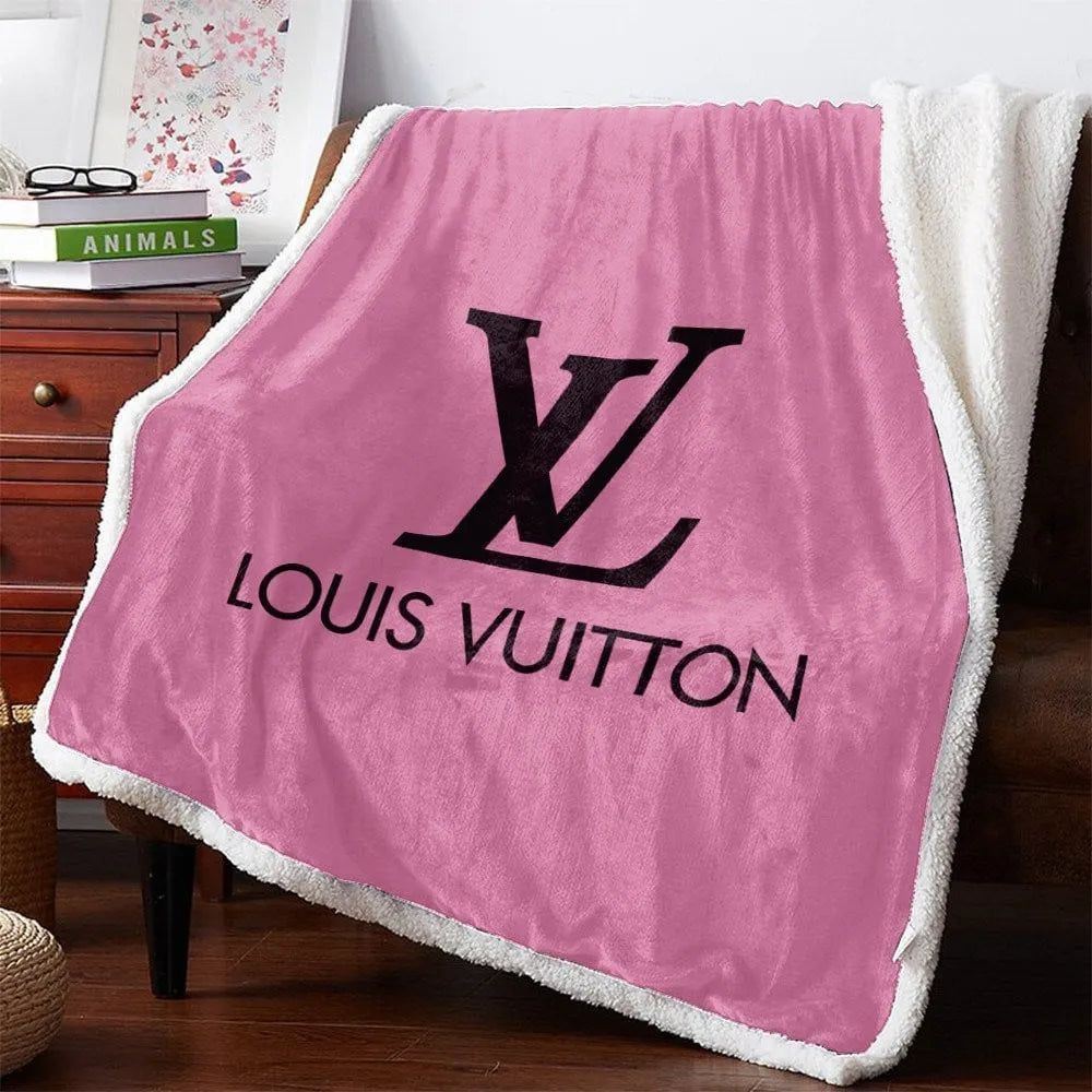 Pink Louis Vuitton Blanket 044 Pink Louis Vuitton Blanket 044