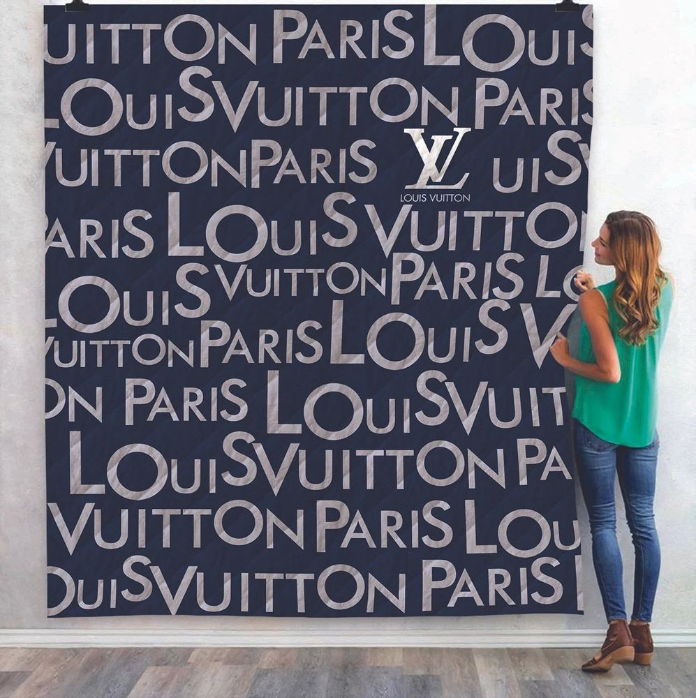 Logo Fashion Louis Vuitton Blanket 030 Logo Fashion Louis Vuitton Blanket 030