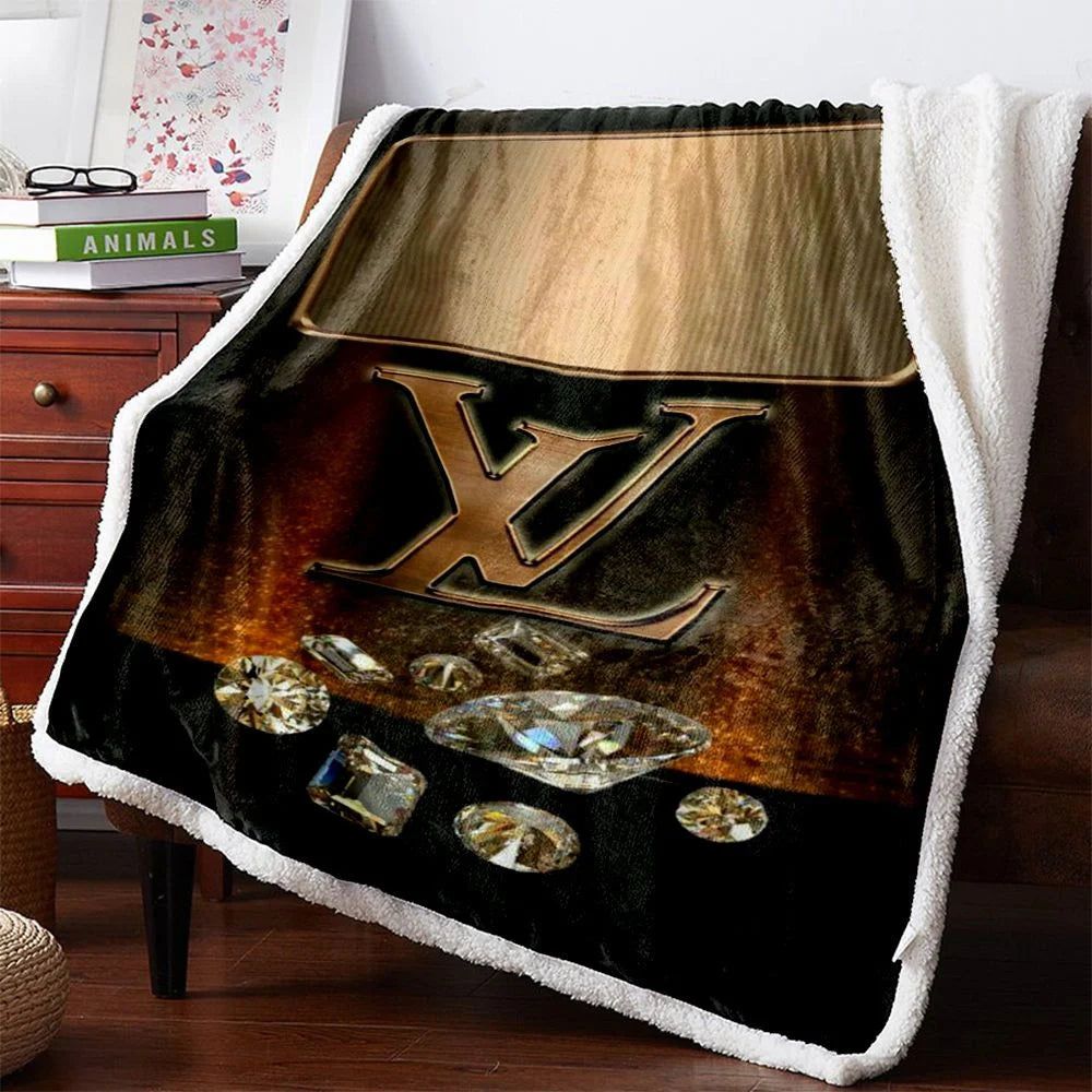 Diamonds Louis Vuitton Blanket 025 Diamonds Louis Vuitton Blanket 025