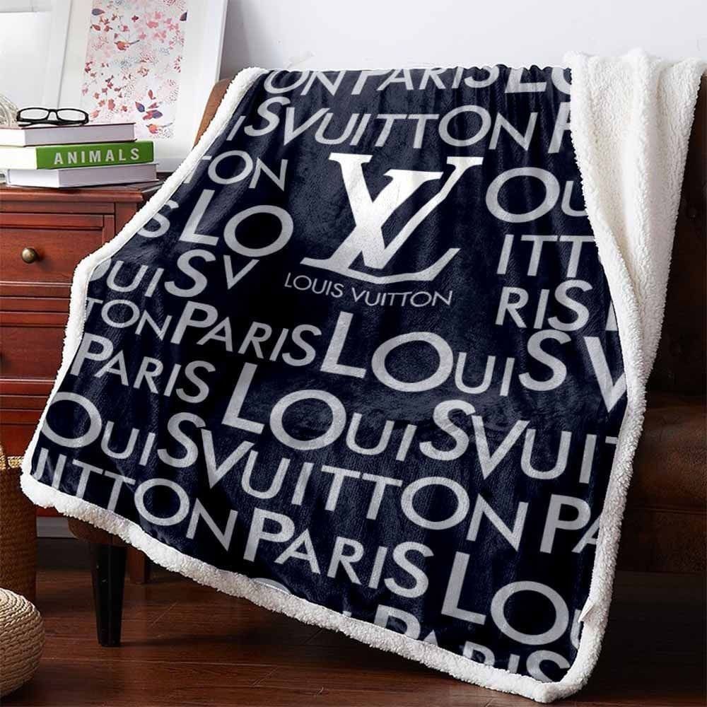 Dark Gray Louis Vuitton Blanket 024 Dark Gray Louis Vuitton Blanket 024