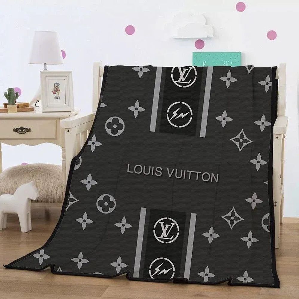 Dark Fashion Louis Vuitton Blanket 023 Dark Fashion Louis Vuitton Blanket 023