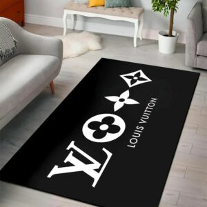 Louis Vuitton Raisin Black Living Room Carpet 072