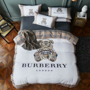 Burberry London Luxury Brand Type Bedding Sets Duvet Cover Bedroom Sets 058