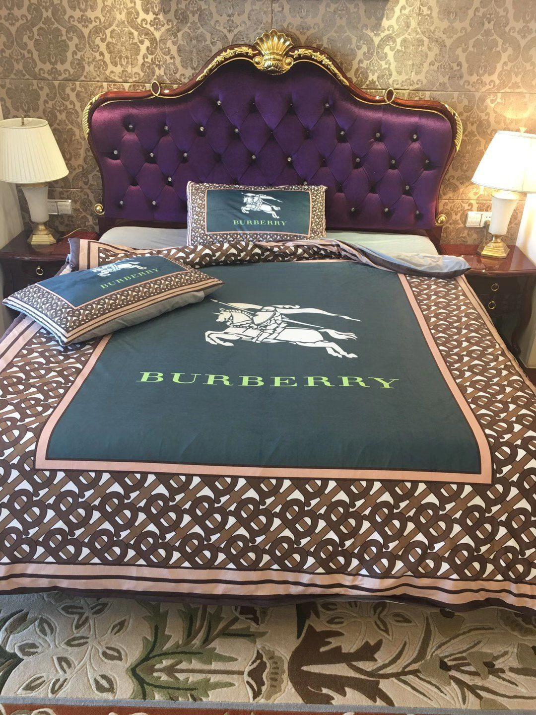 Burberry London Luxury Brand Type Bedding Sets 056 Burberry London Luxury Brand Type Bedding Sets 056