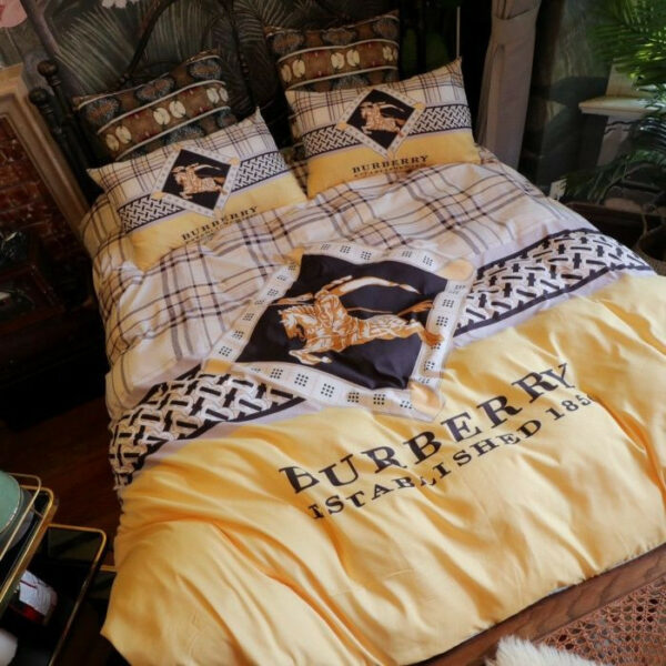 Burberry London Luxury Brand Type Bedding Sets 034 Burberry London Luxury Brand Type Bedding Sets 034