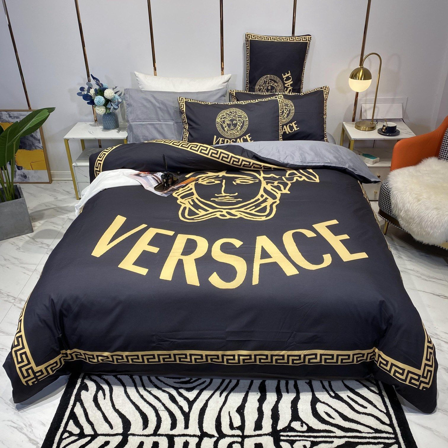 Luxury Brand Versace Type Bedding Sets Duvet Cover Bedroom Sets 077 Luxury Brand Versace Type Bedding Sets Duvet Cover Bedroom Sets 077