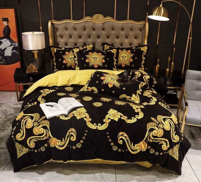 Luxury Brand Versace Type Bedding Sets 044 Luxury Brand Versace Type Bedding Sets 044