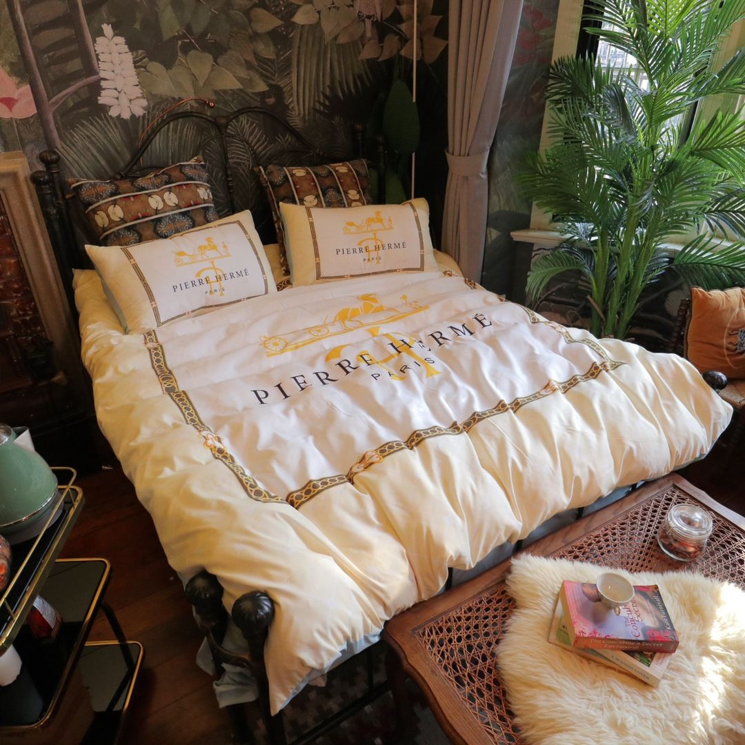 Hermes Paris Luxury Brand Type Bedding Sets 088 Hermes Paris Luxury Brand Type Bedding Sets 088