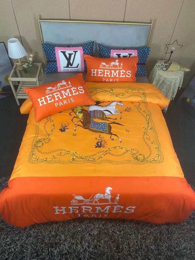 Hermes Paris Luxury Brand Type Bedding Sets 079 Hermes Paris Luxury Brand Type Bedding Sets 079