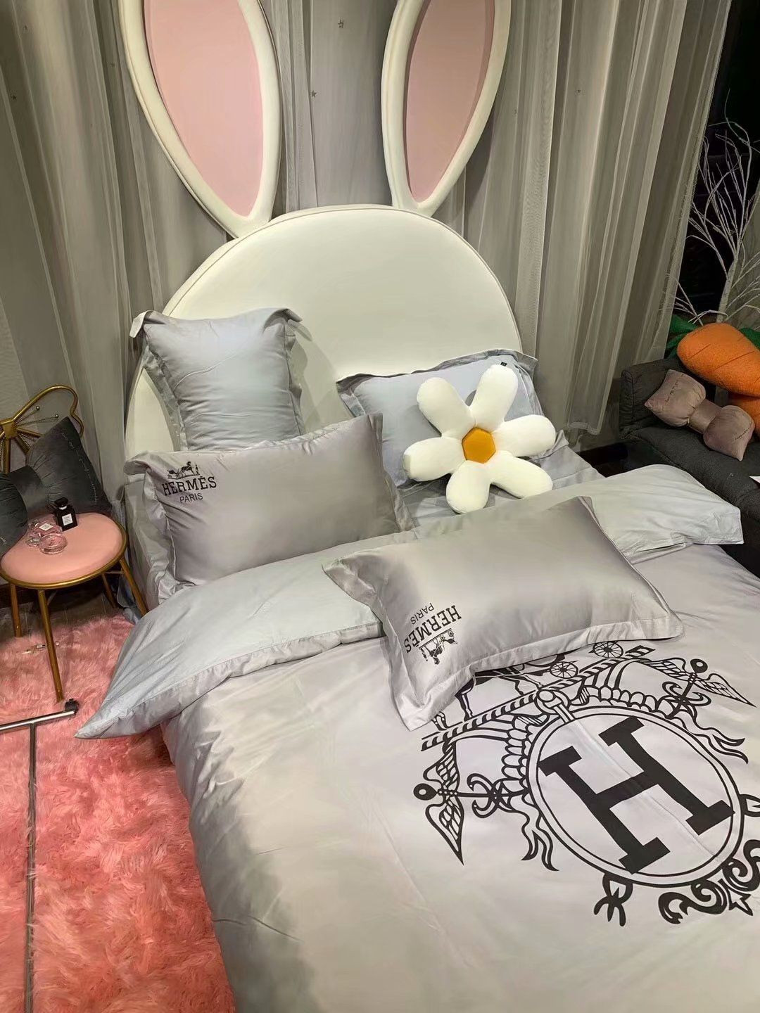 Hermes Paris Luxury Brand Type Bedding Sets 067 Hermes Paris Luxury Brand Type Bedding Sets 067