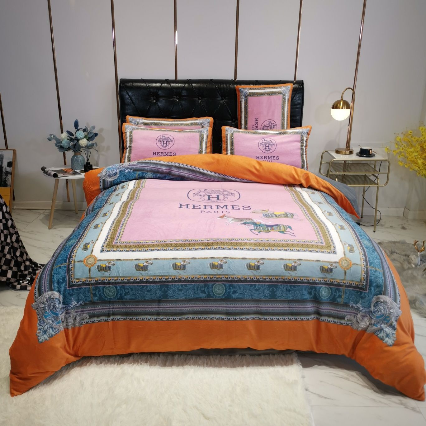 Hermes Paris Luxury Brand Type Bedding Sets 004 Hermes Paris Luxury Brand Type Bedding Sets 004