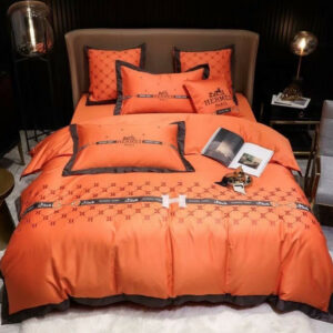 Hermes Paris Luxury Brand Light Red Bedding Sets 127 Hermes Paris Luxury Brand Light Red Bedding Sets 127