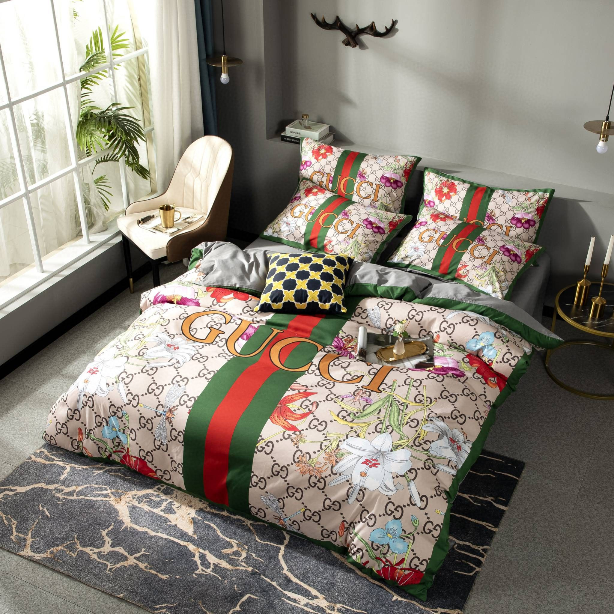 Luxury GG Bedding Sets Luxury Brand 243 Luxury GG Bedding Sets Luxury Brand 243