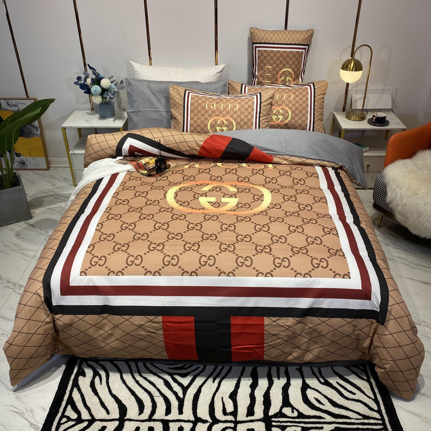 Luxury GG Bedding Sets Luxury Brand 239 Luxury GG Bedding Sets Luxury Brand 239