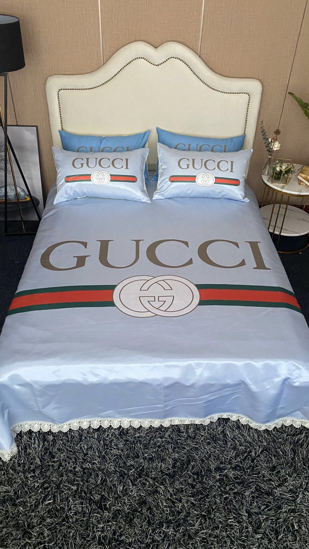 Luxury GG Bedding Sets Duvet Cover Luxury Brand Bedroom Sets 206 Luxury GG Bedding Sets Duvet Cover Luxury Brand Bedroom Sets 206
