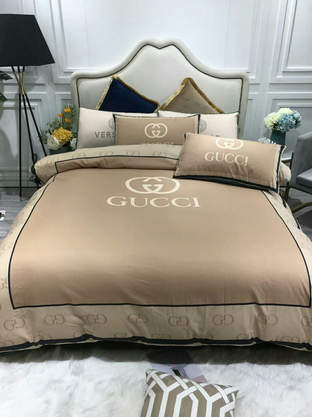 Luxury GG Bedding Sets Duvet Cover Luxury Brand Bedroom Sets 199 Luxury GG Bedding Sets Duvet Cover Luxury Brand Bedroom Sets 199