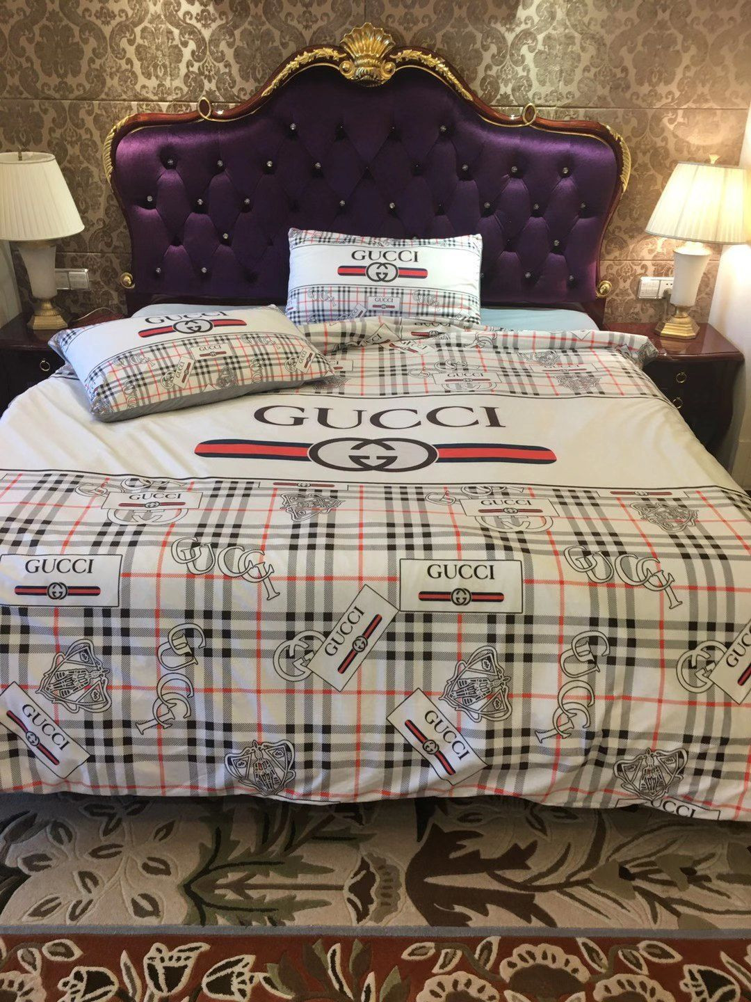 Luxury GG Bedding Sets Duvet Cover Luxury Brand Bedroom Sets 156 Luxury GG Bedding Sets Duvet Cover Luxury Brand Bedroom Sets 156
