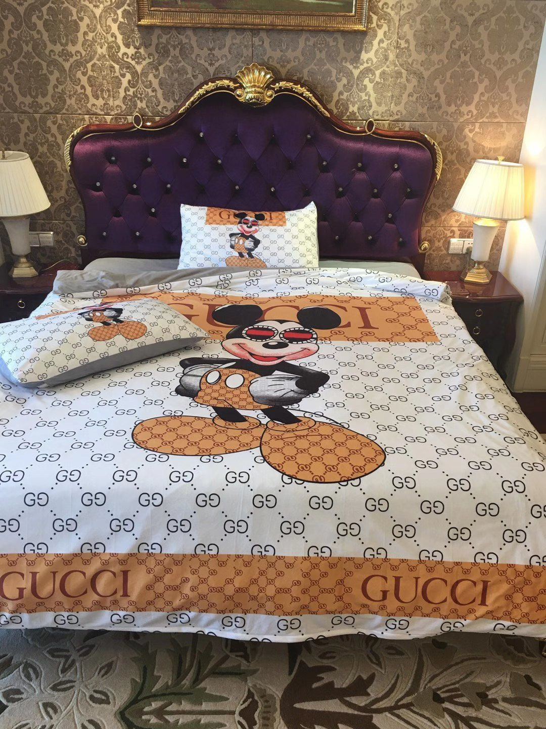 Luxury GG Bedding Sets Duvet Cover Luxury Brand Bedroom Sets 155 Luxury GG Bedding Sets Duvet Cover Luxury Brand Bedroom Sets 155