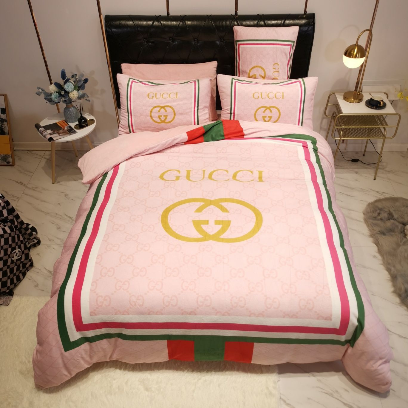 Luxury GG Bedding Sets Duvet Cover Luxury Brand Bedroom Sets 154 Luxury GG Bedding Sets Duvet Cover Luxury Brand Bedroom Sets 154