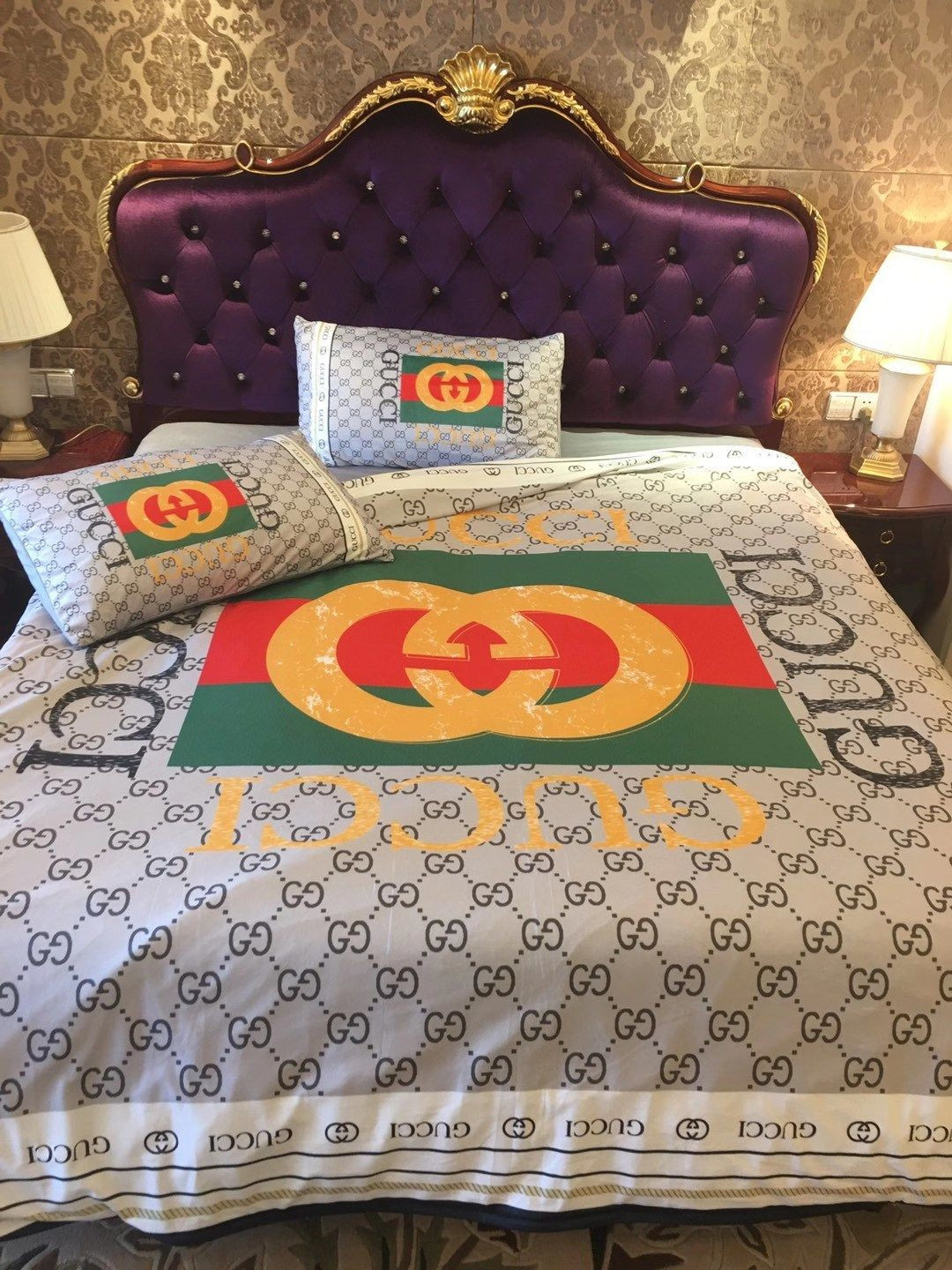Luxury GG Bedding Sets Duvet Cover Luxury Brand Bedroom Sets 149 Luxury GG Bedding Sets Duvet Cover Luxury Brand Bedroom Sets 149
