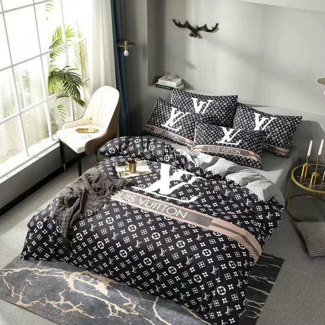 LV Ver Bedding Sets LV Luxury Brand Bedding 303 LV Ver Bedding Sets LV Luxury Brand Bedding 303