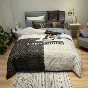 LV Sp Type Bedding Sets Duvet Cover LV Bedroom Sets Luxury Brand Bedding 168