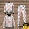 Luxury Louis Vuitton White With Black And Red Monogram 3D Shirt And Pants 177