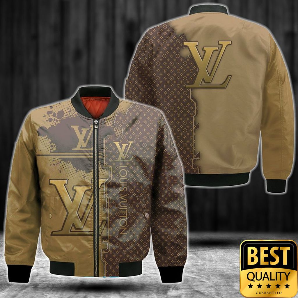 Luxury Louis Vuitton Light And Dark Brown With Big Color Splatters And Logo 3D Shirt 167 Luxury Louis Vuitton Light And Dark Brown With Big Color Splatters And Logo 3D Shirt 167