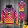 Luxury Louis Vuitton Hologram Color Monogram Pattern And Mickey 3D Shirt And Pants 166 Luxury Louis Vuitton Hologram Color Monogram Pattern And Mickey 3D Shirt And Pants 166
