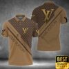 Luxury Louis Vuitton Brown With Diagonal Brand Name Stripe And Monogram 3D Shirt 153 Luxury Louis Vuitton Brown With Diagonal Brand Name Stripe And Monogram 3D Shirt 153