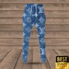 Luxury Louis Vuitton Blue With Monogram Denim Pattern Logo 3D Shirt And Pants 148