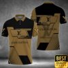 Luxury Louis Vuitton Black And Light Brown With Brand Name On Sleeves 3D Shirt 136