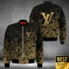 Luxury Louis Vuitton Black And Gold Color With Rectangle Pattern 3D Shirt 135 Luxury Louis Vuitton Black And Gold Color With Rectangle Pattern 3D Shirt 135