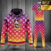 Louis Vuitton Mickey Mouse Pink Faded Fashion T-Shirt Hoodie And Pants 114