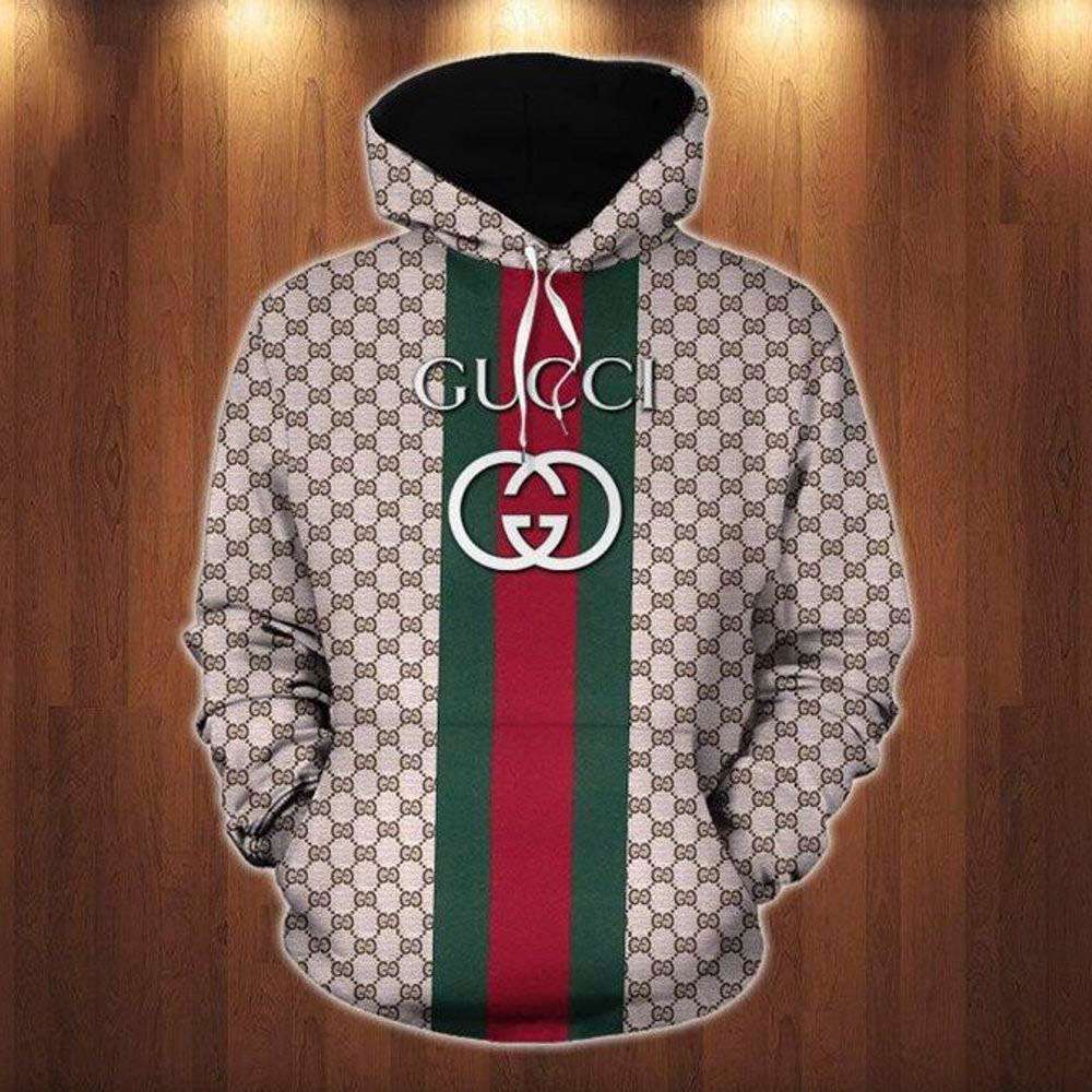 Gucci Luxury Brand Hoodie Pants All Over Printed 131 Gucci Luxury Brand Hoodie Pants All Over Printed 131